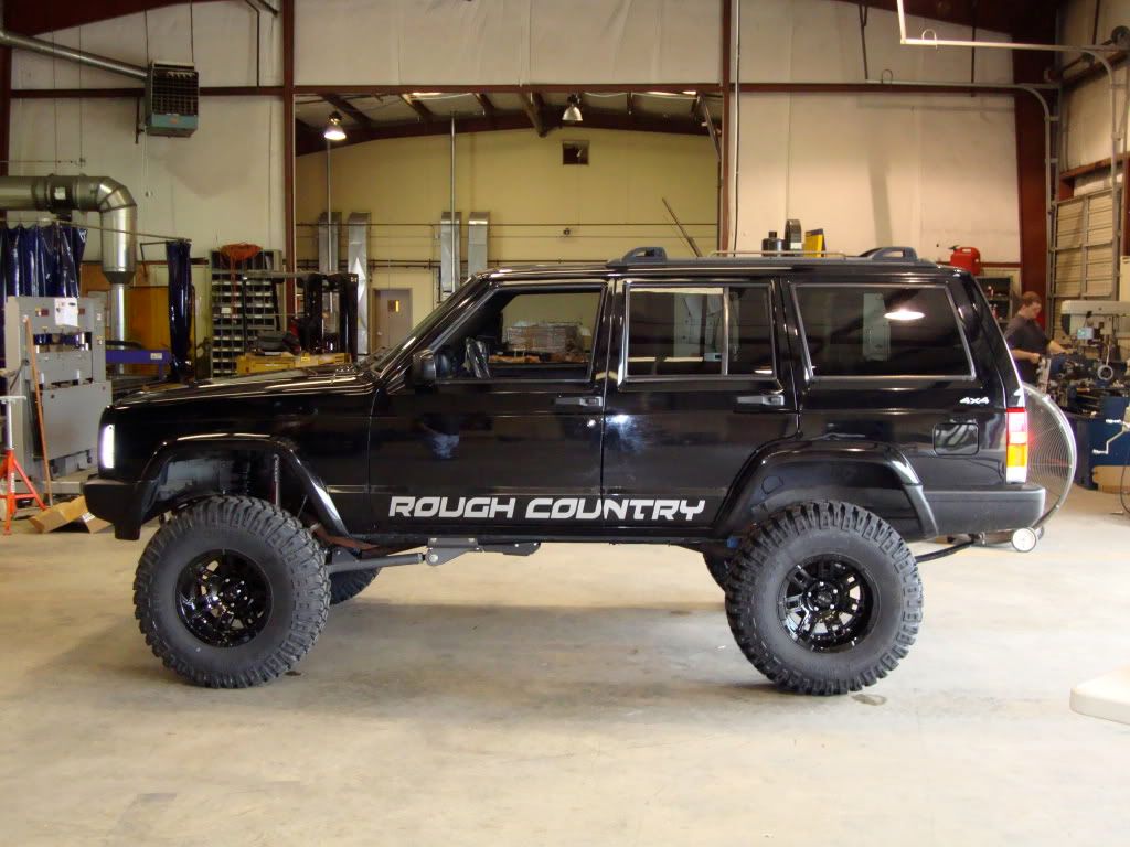 Rough Country XJ Long Arm Kit Pictures LOTS